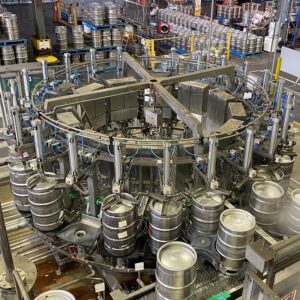 KEG桶啤酒灌装生产线1