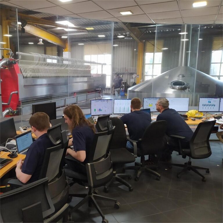 山东天泰啤酒设备总控系统