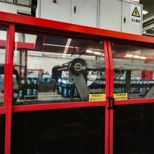 玻璃瓶灌装系统-热缩塑料打包