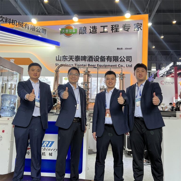 山东天泰公司参展合照