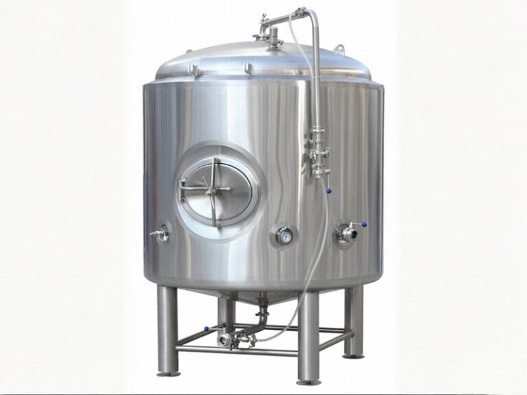 山东天泰啤酒设备-室内清酒罐