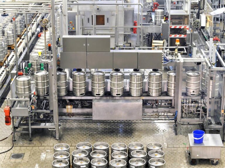 山东天泰啤酒设备-不锈钢KEG桶灌装线