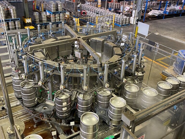 山东天泰啤酒设备-不锈钢KEG桶灌装线