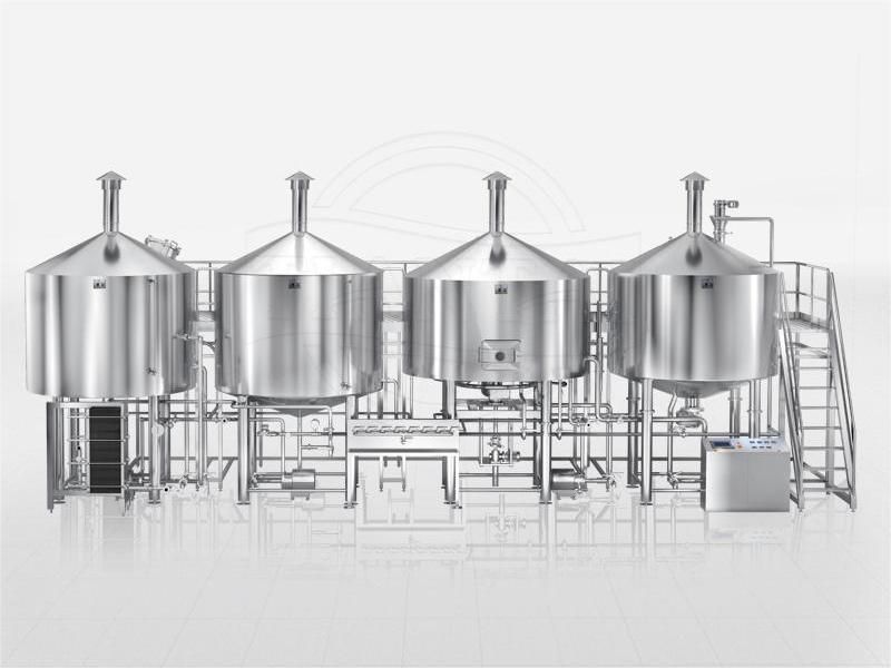 山东天泰啤酒设备-糖化组合设备