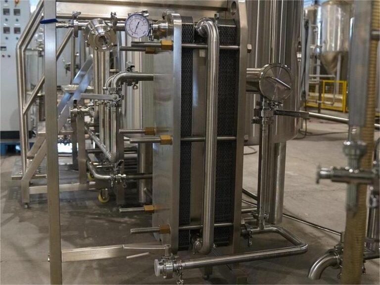 山东天泰啤酒设备-板式换热器