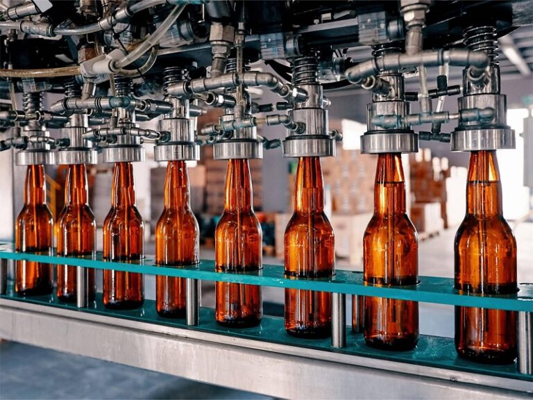 山东天泰啤酒设备-玻璃瓶灌装线