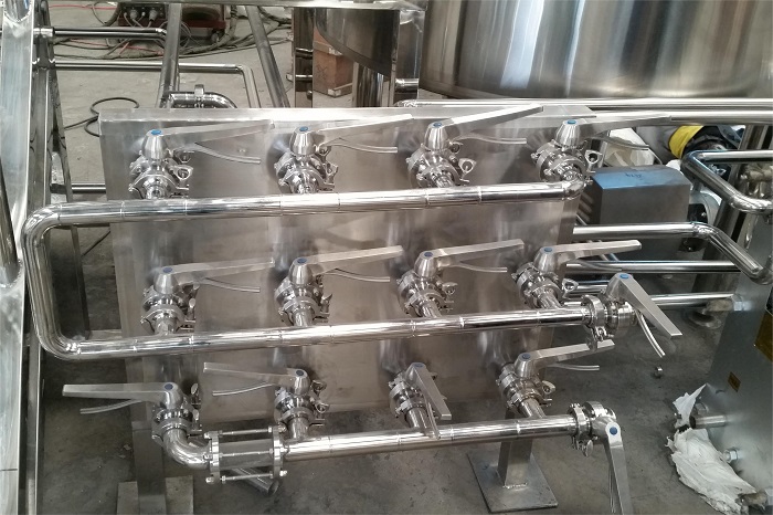 啤酒厂管道布置-山东天泰啤酒设备
